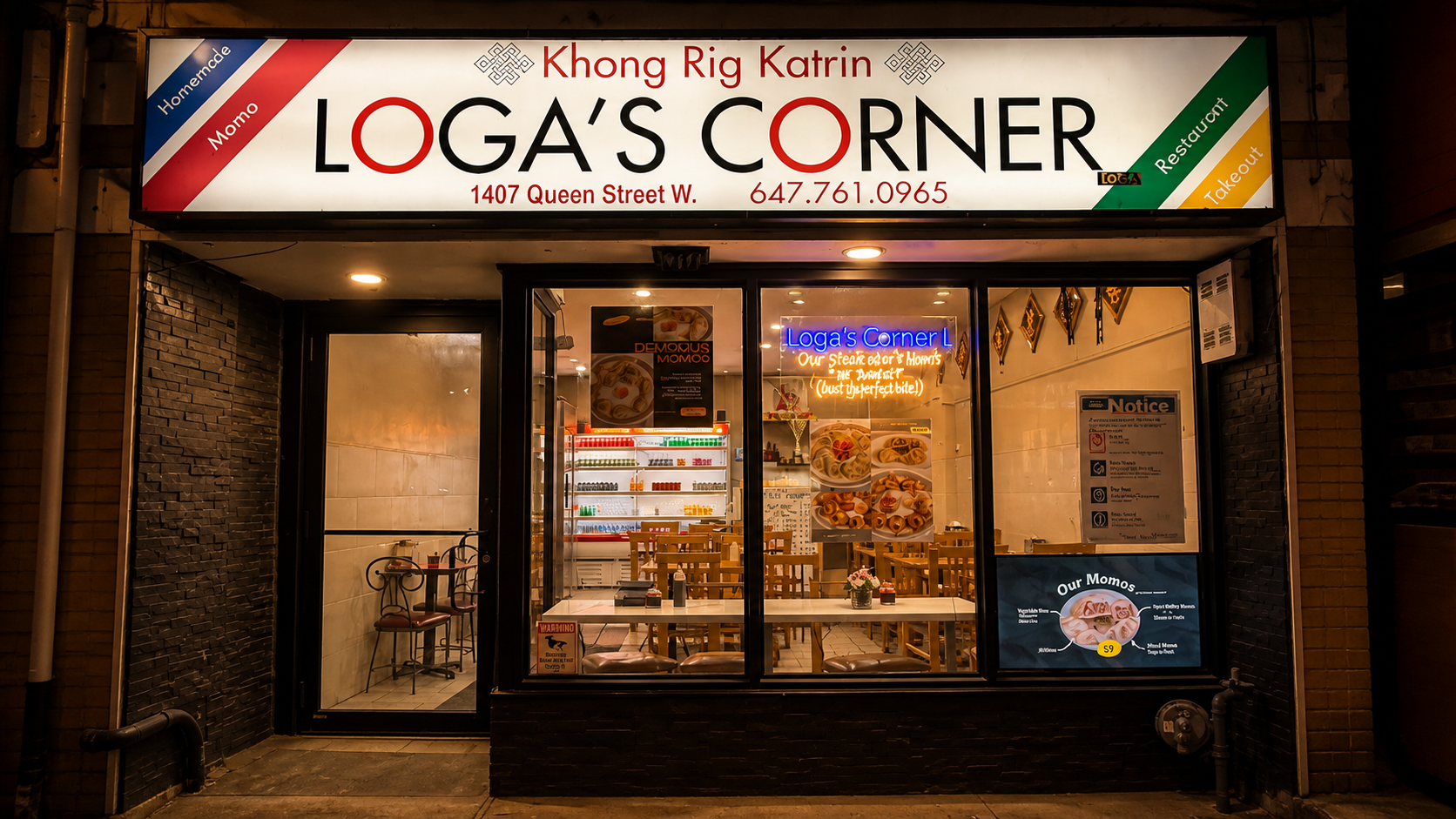 Loga's Corner — Tibetan Momo Restaurant, Toronto